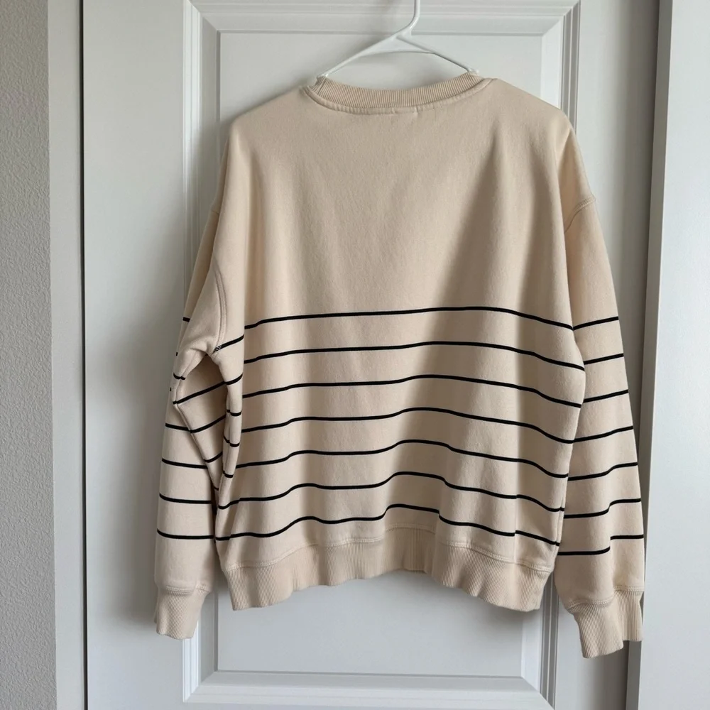 H&M Sweatshirt Relaxed-fit crewneck Large Boxy - Picture 2 of 8